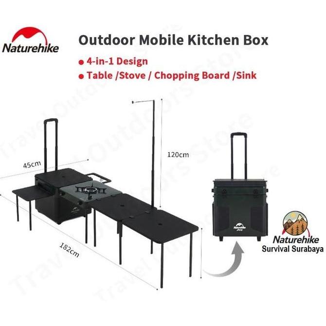 Terlaris Kitchen Box / Multifungsi / Alat Memasak Naturehike Cnh22Cj013