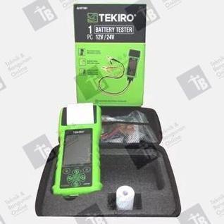 Tekiro Alat Tes Aki Digital 12V 24V 7-30 DC Battery Tester AU BT 1991 Pemeriksaan Voltase Daya Start