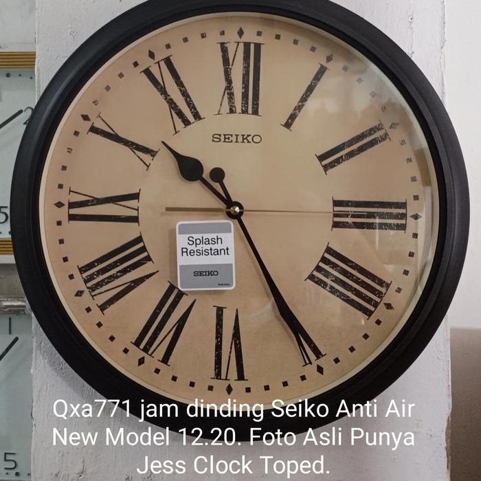 Qxa771 Jam Dinding Seiko Anti Air.
