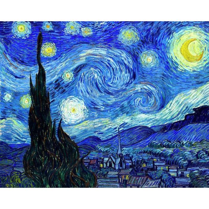 Lukisan Vincent van Gogh The Starry Night Painting