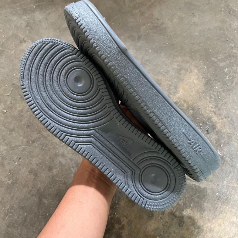 Kode E49O Outsole Sol Af1 Air Force One Premium Size 3744 Warna Hitam Putih Klat Abu Muda Abu Tua Pu