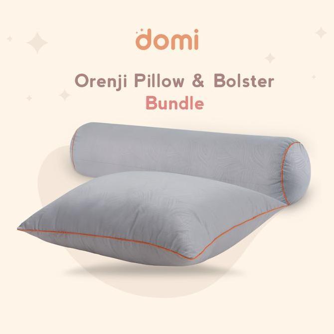 Bundling Domi Bantal Orenji + Domi Guling Orenji