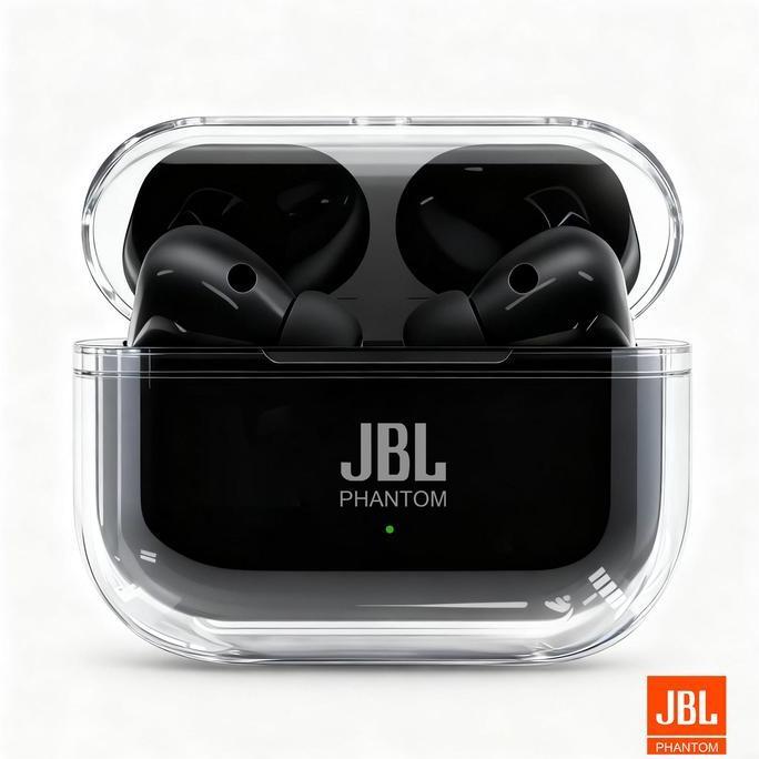 JBL Phantom Earbuds Bluetooth H33 Waterproof Musik Sports 2025 Versi Baru untuk iPhone dan Android -