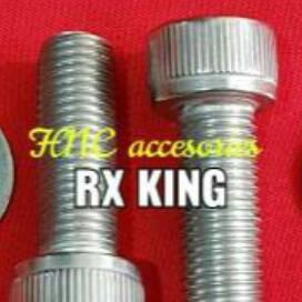 Baut L Stainless  304 Set Kaliper Rx King Baut Drat Halus