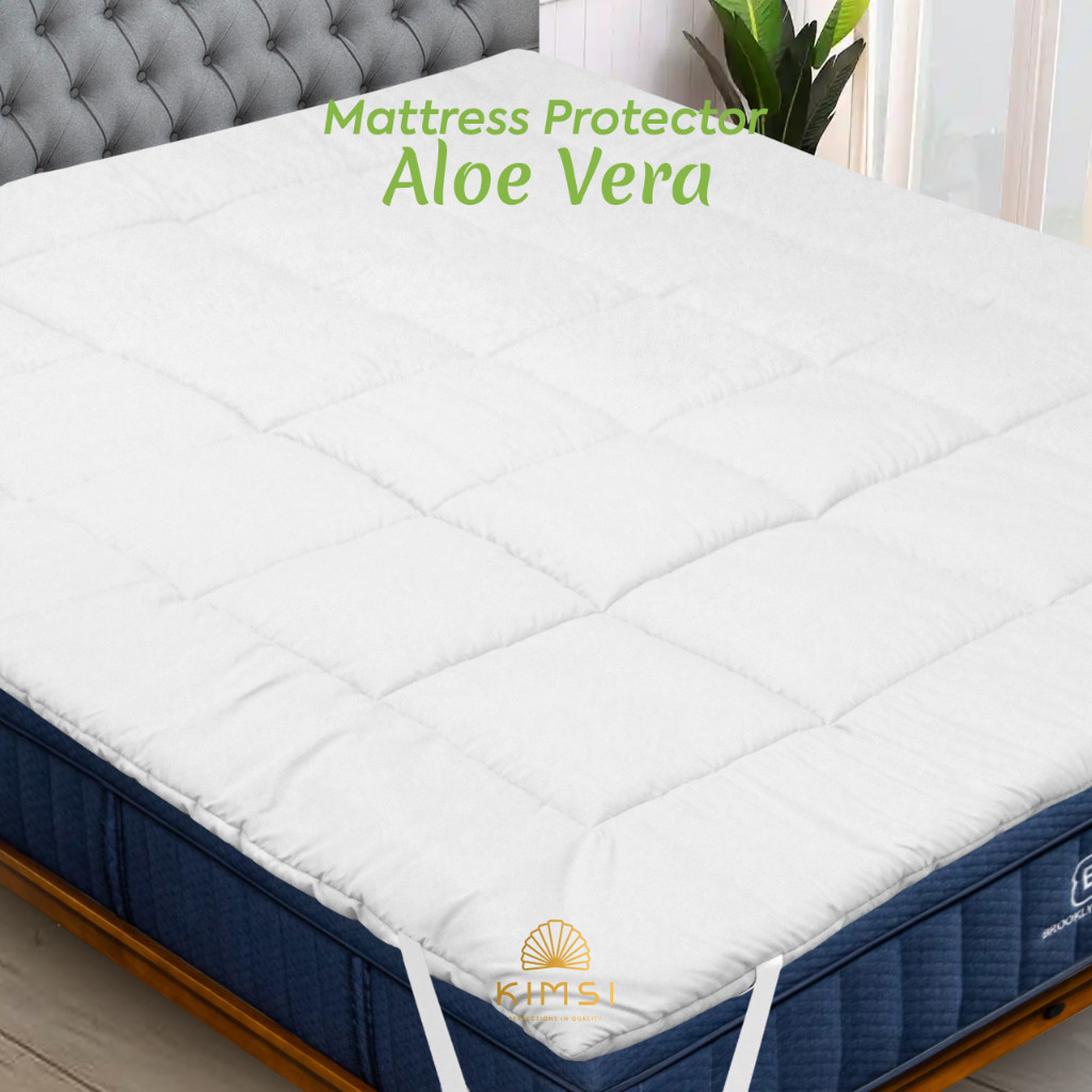 Matras Silikon Mattress Protector Aloevera Ukuran 90X200 / 100X200 / 120X200 / 160X200 / 180X200 / 2
