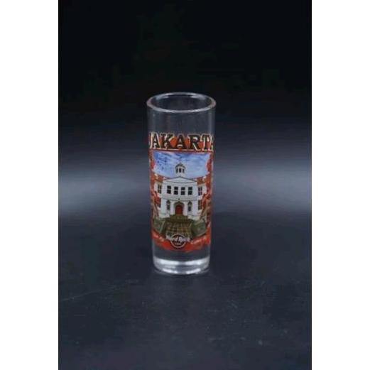 Hard Rock Cafe Jakarta Iconic Gelas Kecil Mini Merchandise Souvenir In