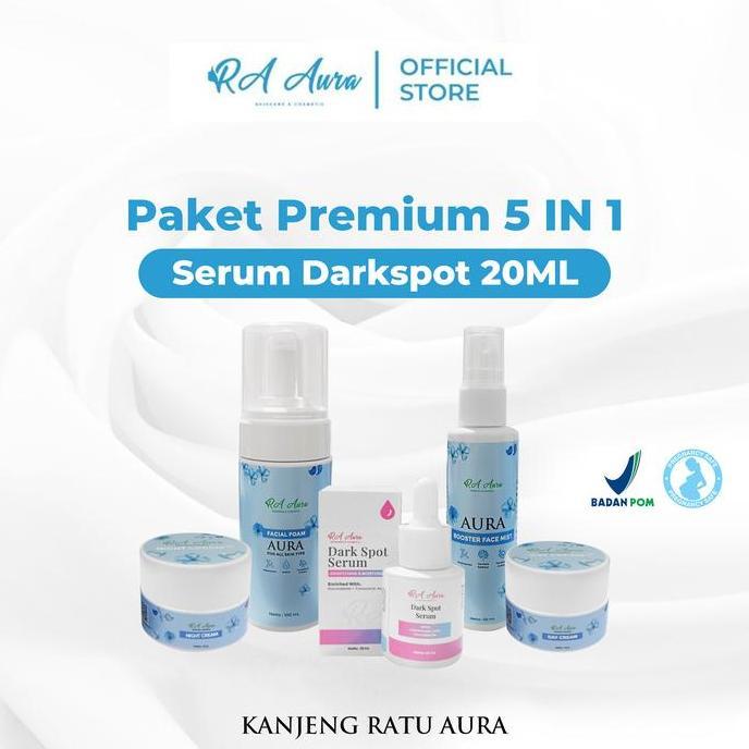 BPOM Ra Aura Paket Premium Series Skincare BPOM
