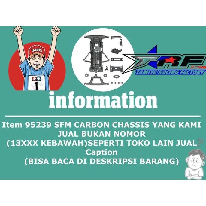 TAMIYA 95239 CARBON REINFORCED SUPER FM CHASSIS / SFM CARBON