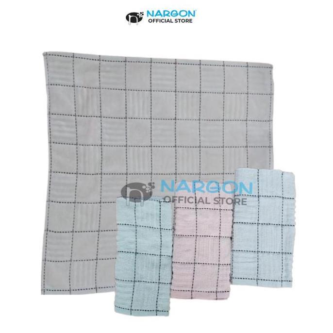 Serbet Dapur 1 Lusin Tebal Jumbo Kain Lap Serbaguna Lap Handuk Lap Piring Nargon uk 60 x 60 cm GS