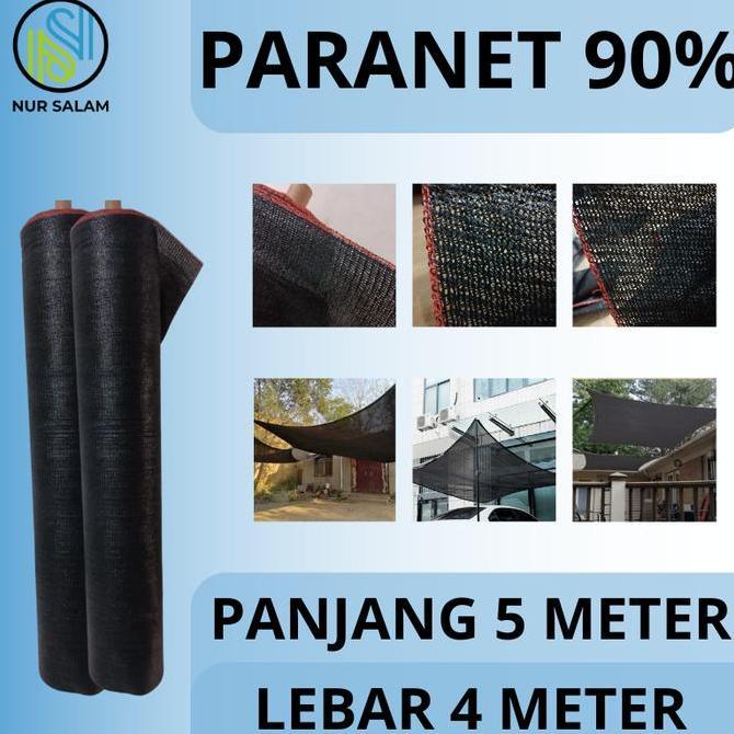 Paranet 90 PERSEN GRADE A PANJANG 5 METER X LEBAR 4 METER - Tanaman Jaring Paranet