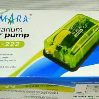 Sakana- Paket Lengkap Aerator Amara 1 Lubang Cabang 2 Output Untuk Aquarium