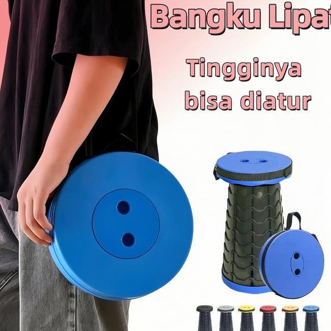 Kursi Lipat Plastik Teleskopik Portable Chair Kursi Lipat Portablekursi Teleskopik Untuk Outdoor Cam