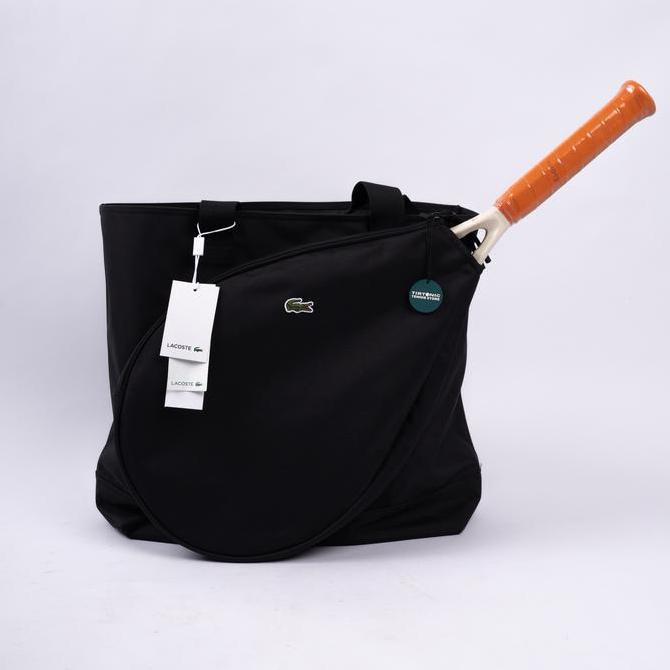 Tas Tenis Lacoste Neocroc Tote Bag Tennis Black BNWT ORIGINAL