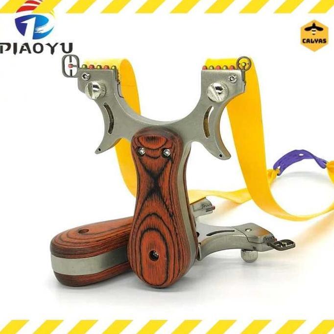 Ketapel Stainless Steel Slingshot Hunting Catapult