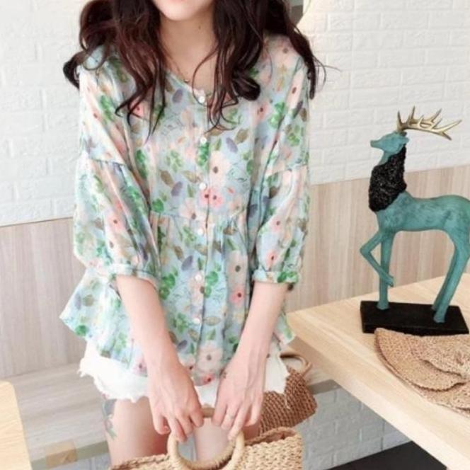 Jc Atasan Clarisse Jc Atasan Clarisse Top Risse Babydoll Blouse Fit