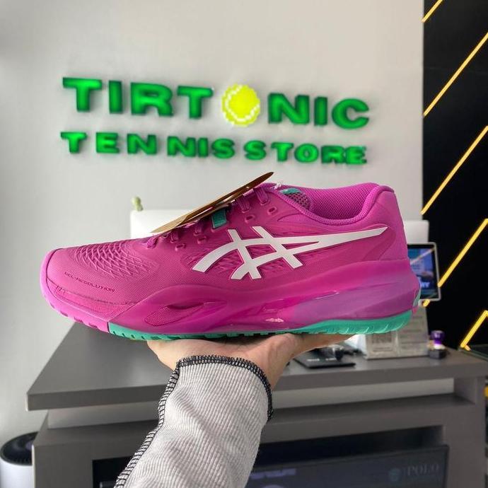 Sepatu Tenis Asics Gel Resolution X Court Pink Tennis Shoes BNIB ORIGINAL