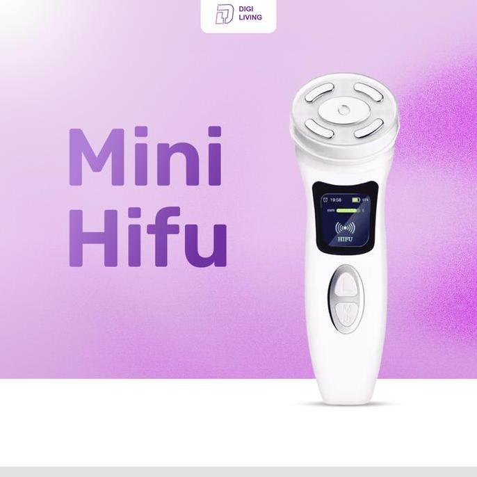 DIGILIVING - Hifu Mini Ultrasonic | Facial Massage - Alat Pijat Perawatan Wajah Elektrik