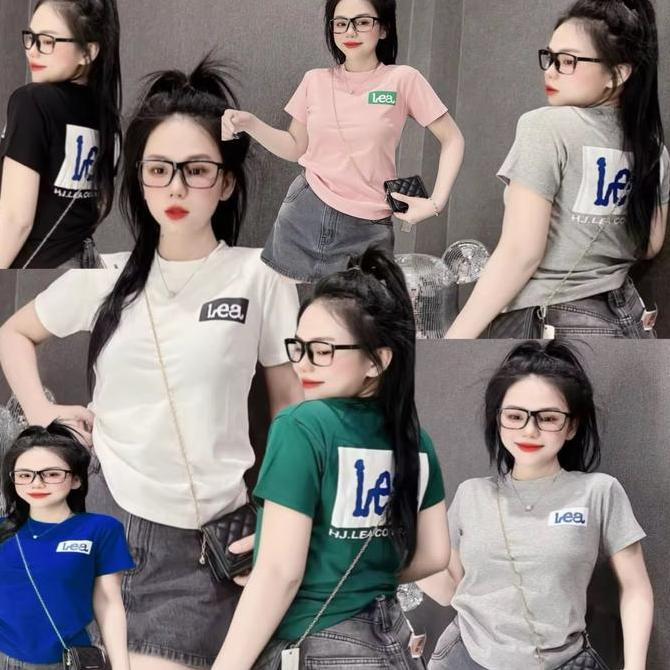 Tshirt Lea Wanita Tshirt Lea Wanita Terbaru Combed24S Kaos Distro Cotton Baju
