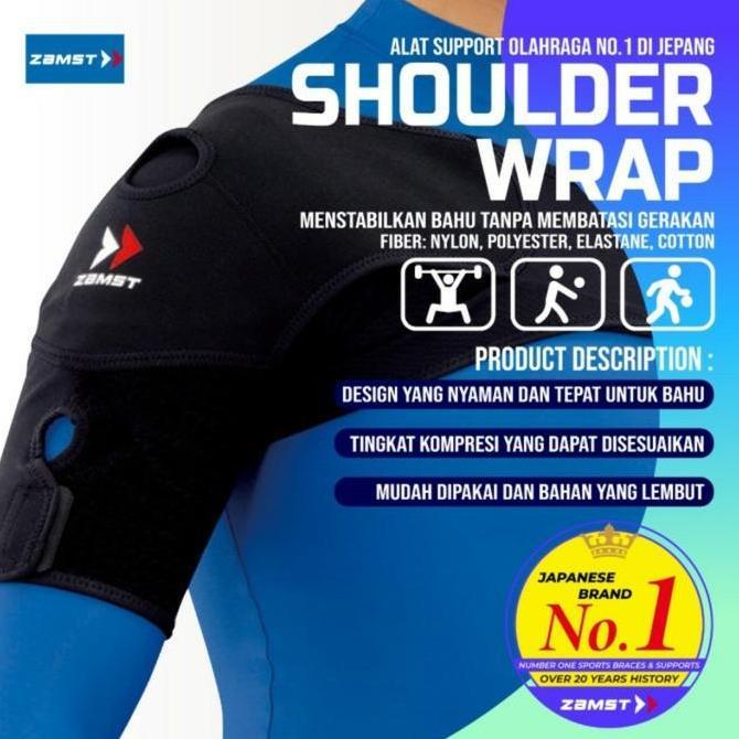 Shoulder Support Wrap Penyangga Bahu Zamst Japan Original