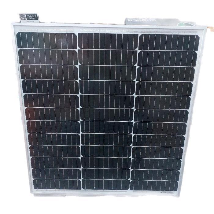 panel surya 50wp mono klistaline.solar panel 50wp