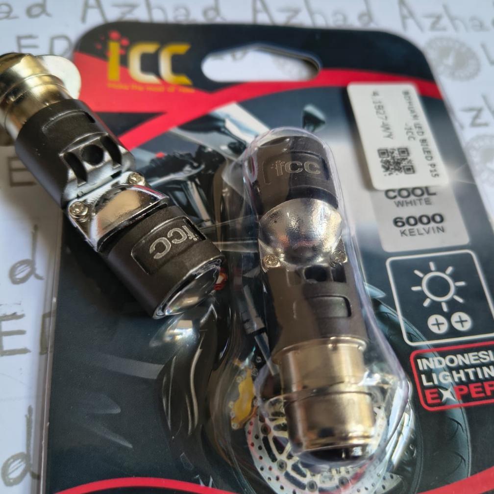 NEW PRODUCT Lampu LED H6 Mini BiLED CR7 20 Watt ACDC Motor Bebek Metik Cut Off Bluelens Mini Projie 