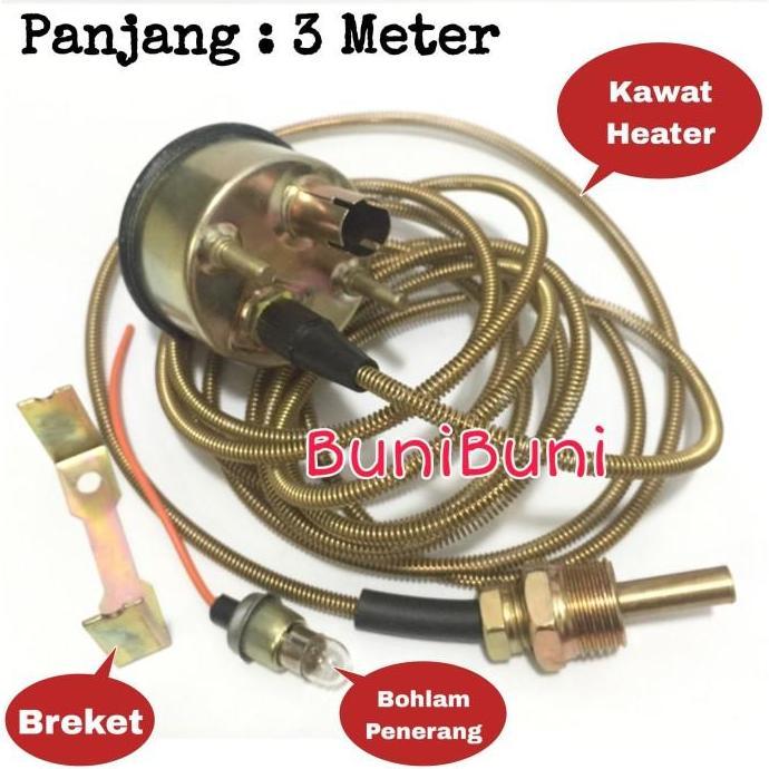 Ampere Panas - Meter Temperature / Suhu Air Untuk Mobil & Mesin