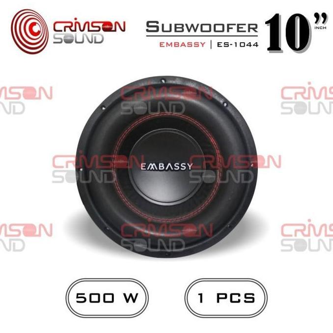 SUBWOOFER 10 Inch EMBASSY ES-1044
