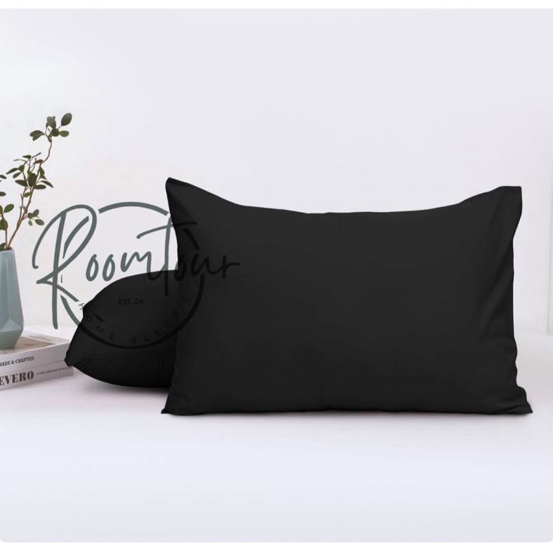 New Deals ( Resleting) Sarung Bantal Polos Resleting/ Sarung Bantal Hotel / Sarung Guling Polos /Sar