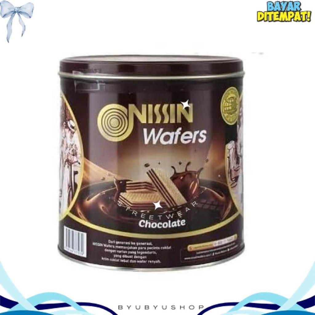 Exclusive Nissin Wafer Chocolate Wafer Coklat Murah Roti Lebaran Kue Kering