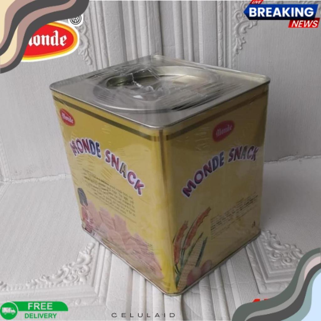 Exclusive Monde Serena Snack Gold Kaleng 450Gram/Kue Lebaran