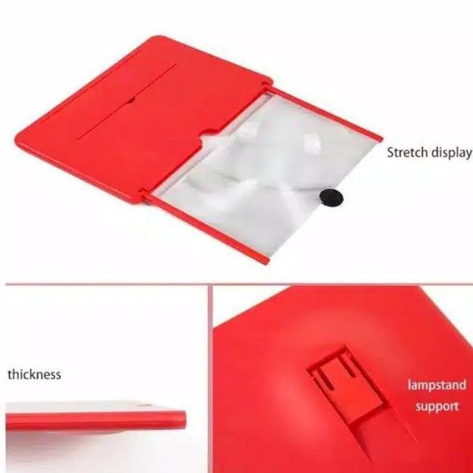 Kaca Pembesar Layar Hp 10 inch / 12 inch / 14 inch / 16 inch Enlanrge