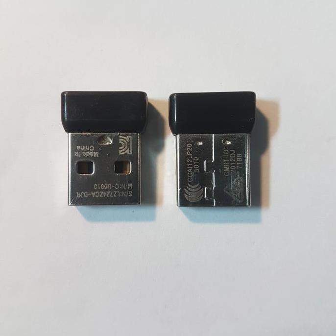 Dongle USB Adapter Receiver Wireless Untuk Mouse Keyboard Logitech