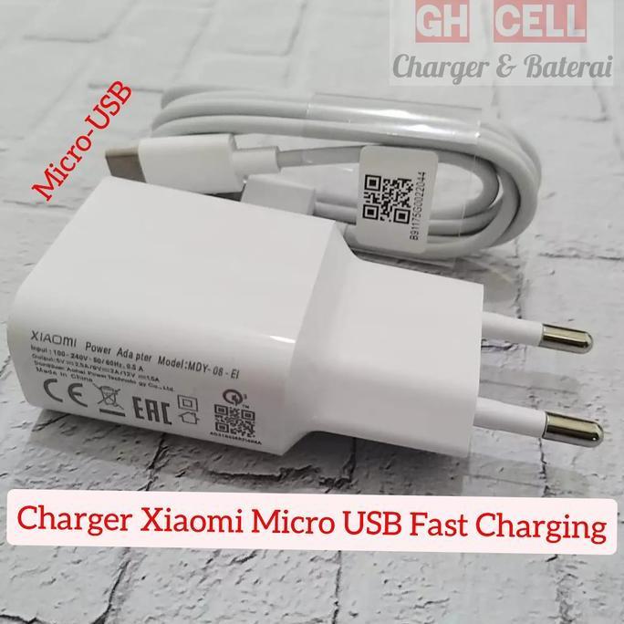 Charger Xiaomi Redmi 9A 9C 9i 9AT Fast Charging Micro USB Original