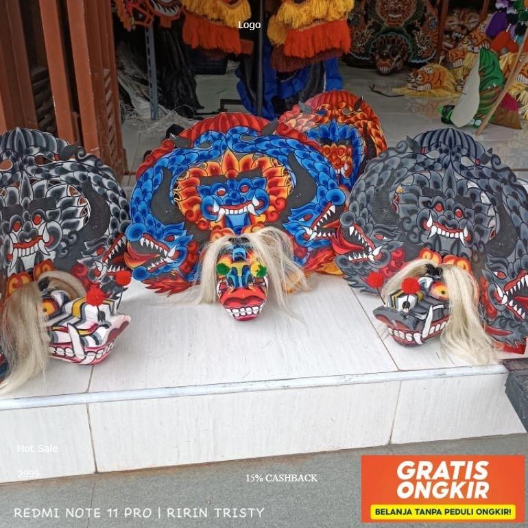 Barongan Anak Ukir Ukuran 13/Barongan Anak Murah Trending