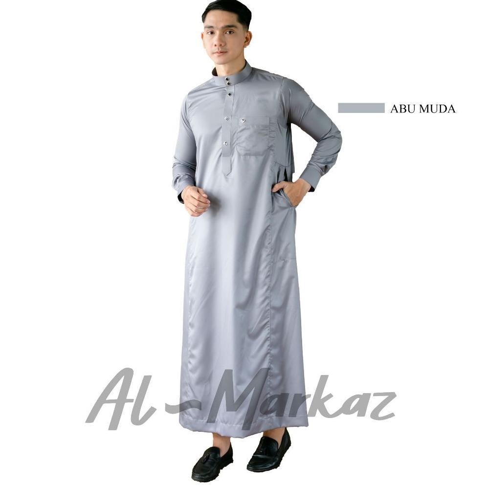 Hemat Al Markaz - Jubah Pria Muslim Slimfit Gulam
