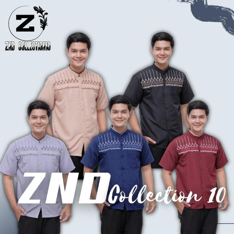 PROMO Koko putih bordir,Koko pria dewasa,Koko bordir dewasa,Koko pendek bordir,Koko putih pendek