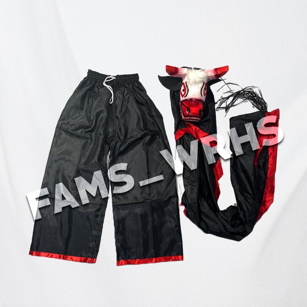 Set Angkong Dan Bantengan Mainan Anak Tradisional Fm -11