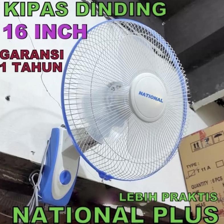 RAVELLACOLLECT KIPAS ANGIN DINDING 16 INCH NATIONAL PLUS / N PLUS / KIPAS TEMBOK, KIPAS MURAH , KIPA