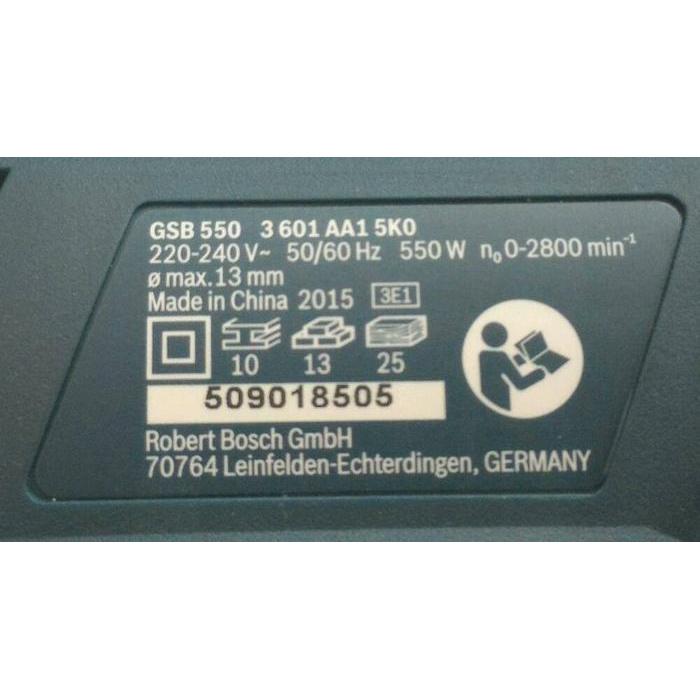 Mesin Bor 13mm 13 mm Bosch GSB550 GSB 550