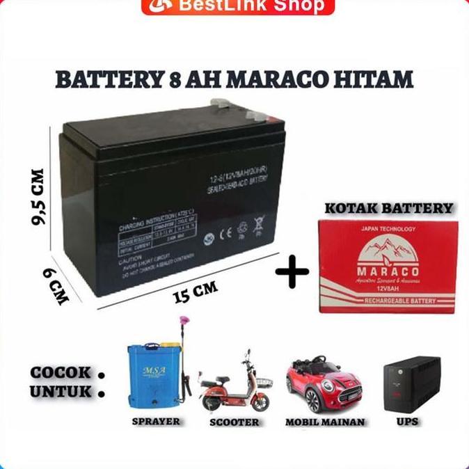 Little Bee Aki Genset 12V 20Ah Vrla Aki Kering Berkualitas 12V 20Ah Aki Sepeda Listrik Aki Sepeda Li