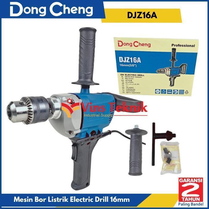DONGCHENG DJZ16A Mesin bor tangan 16mm hammer drill DJZ16 A