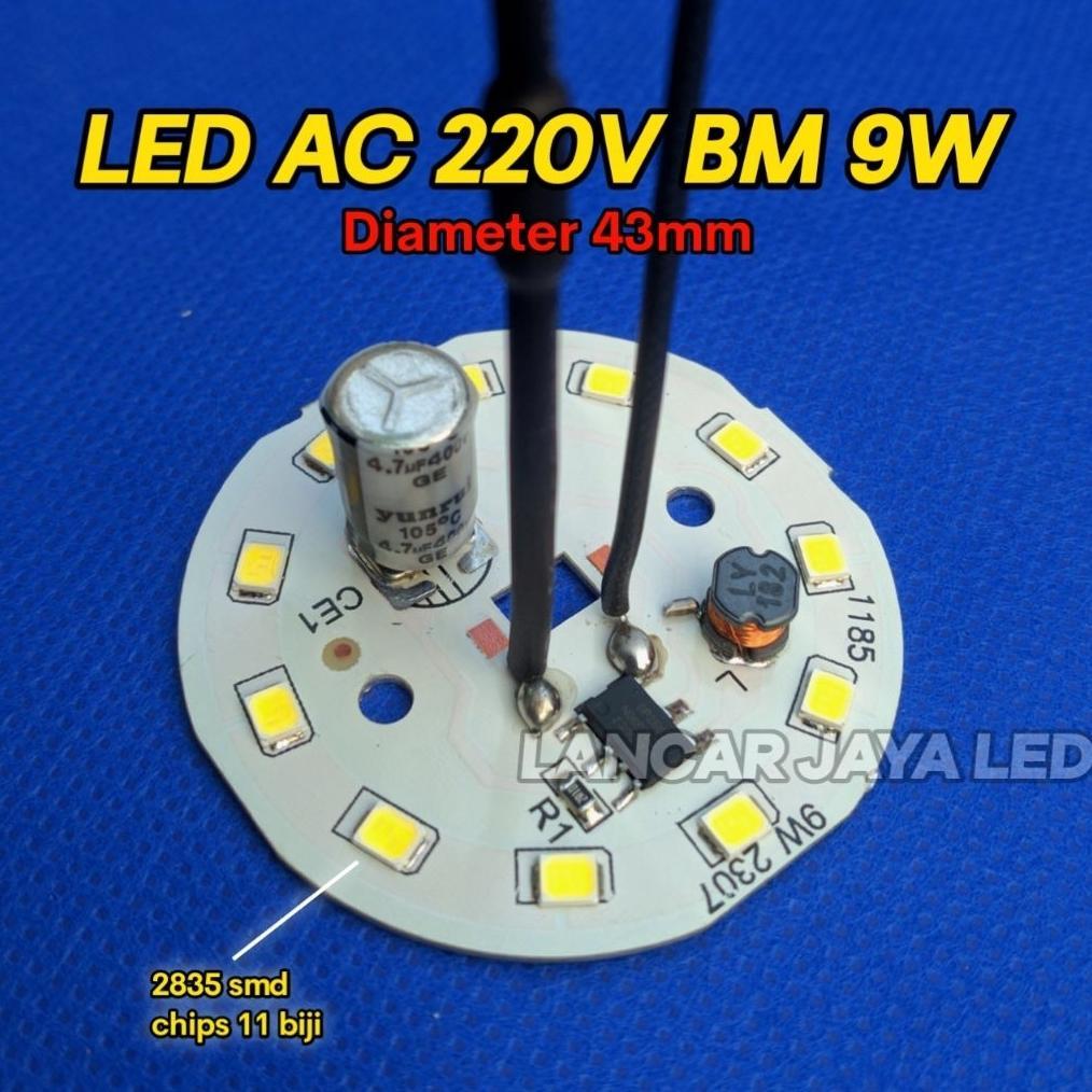 VELISSA PCB LED AC BM  WATT 7,9,12,15,18~LANCAR JAYA LED~ ORIGINAL