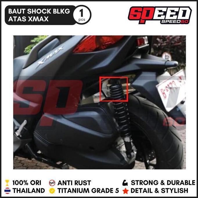 Titanium Probolt Baut Titanium Probolt Baut Shock Belakang Atas Xmax Grade