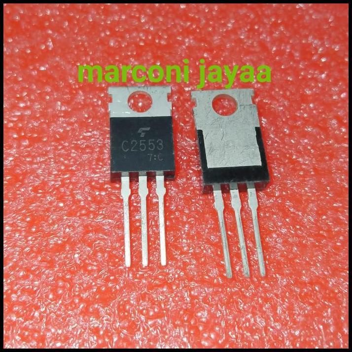 TERLARIS TRANSISTOR C2553 TO-220 BIASA 