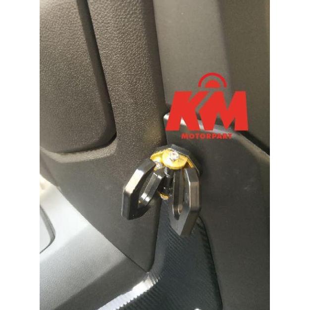 Gantungan Barang Motor 2 Cakar Variasi Universal Motor Beat Mio Vario