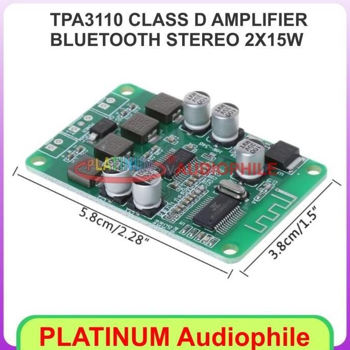 TPA3110 Bluetooth Amplifier Class D 2X15W TPA3110 Amplifier 2x15W