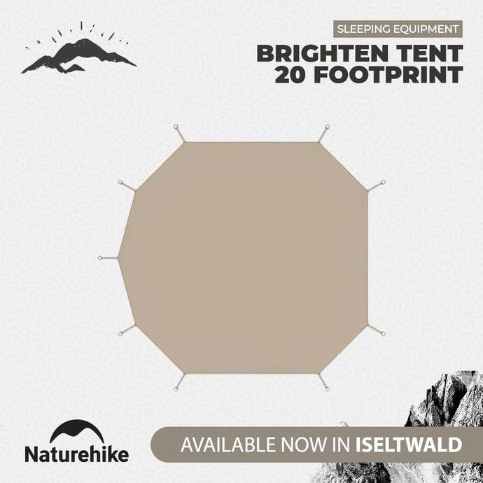 Terlaris Alas Tenda Glamping Naturehike Nh20Zp012 Brighten Tent 20 Footprint
