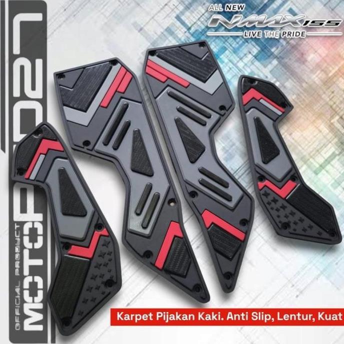 Motopad27 Floormat Pijakan Kaki Floormat Pijakan Kaki New Nmax 155 Karpet Motor