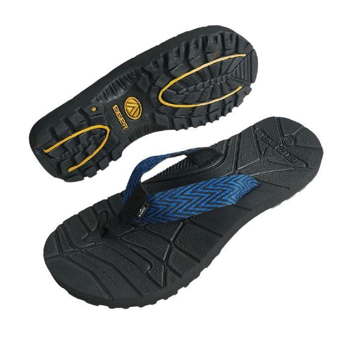 Bisa Cod - Sandal Jepit Eiger Tali Hitam Tali Motif Pria & Wanita Bonus Tas Jaring Insole Eva Spoon 