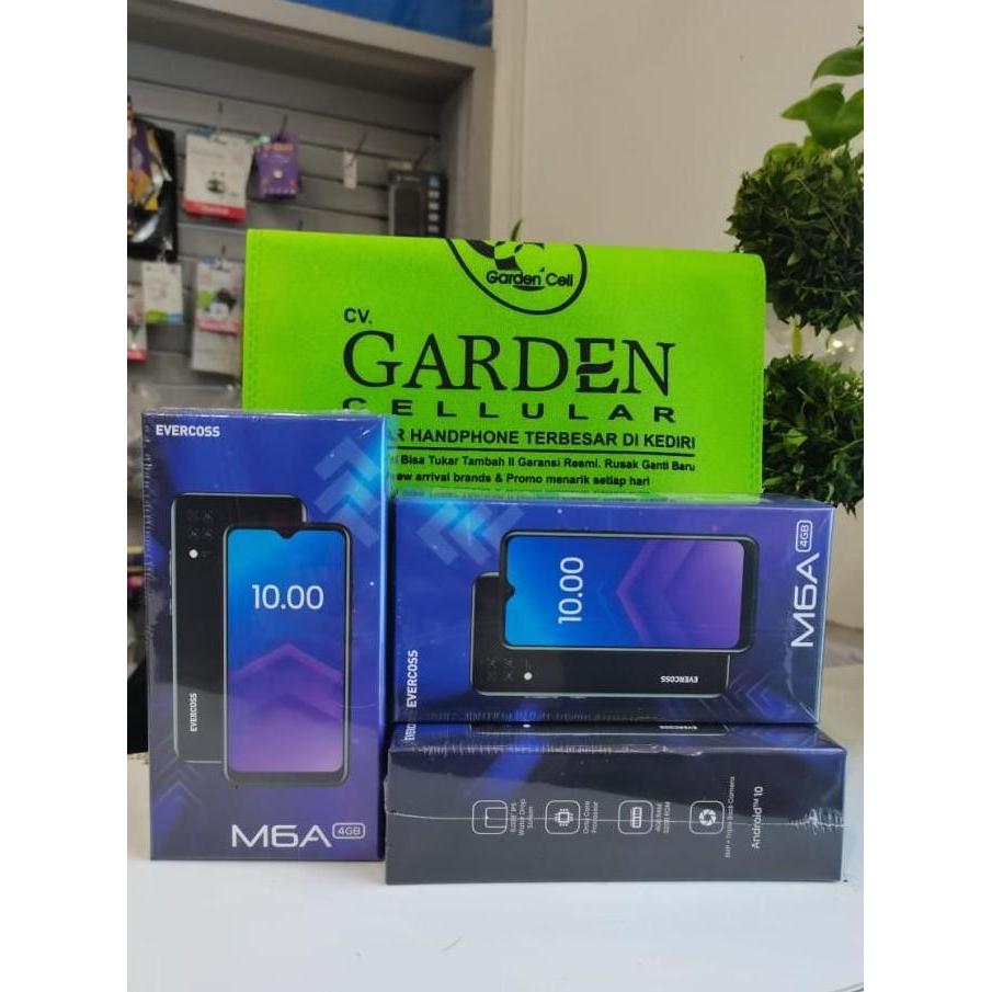 EVERCOSS M6A RAM 4/32GB GARANSI RESMI